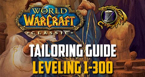 lv tailoring and enchanting guide|Classic Tailoring Profession and Leveling Guide .